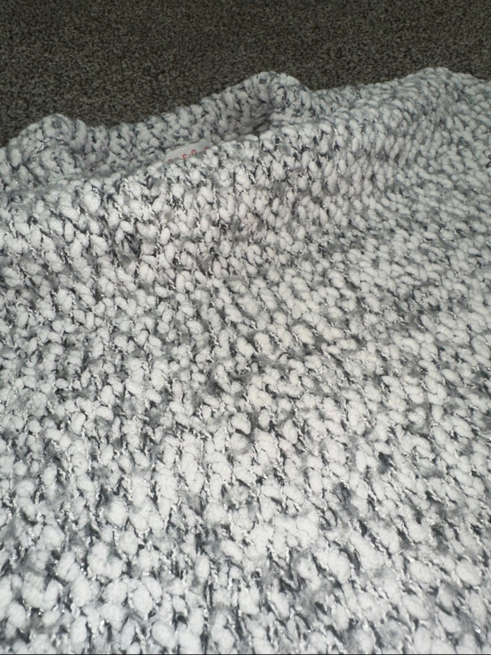 Cat & Jack Kids Chunky Knit Pullover - Light Gray - Picture 6 of 8